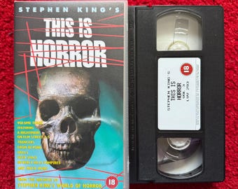 Stephen Kings This Is Horror: Volume 3 VHS Video (1989) Lvv293 / Horror Video Tape / Horror Video / Vintage VHS