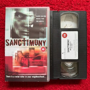 Sanctimony VHS Video (2000) Mts8027 / Cinta de vídeo de terror / Vídeo de terror / VHS antiguo