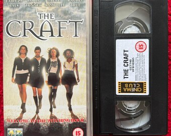 The Craft VHS Video (1996) Cc7740 / Horror VHS Video Tape / Horror Video / Vintage VHS / Witchcraft / Neve Campbell