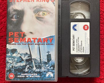 Pet Sematary VHS Video (1989) Brp2927 / Horror VHS Video Tape / Horror Video / Vintage VHS / Stephen King