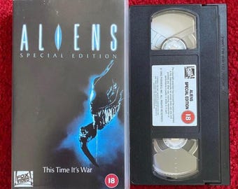 Aliens: Special Edition VHS Video (1986) 1802 / Horror Video Tape / Horror Video / Vintage VHS / James Cameron / Sigourney Weaver