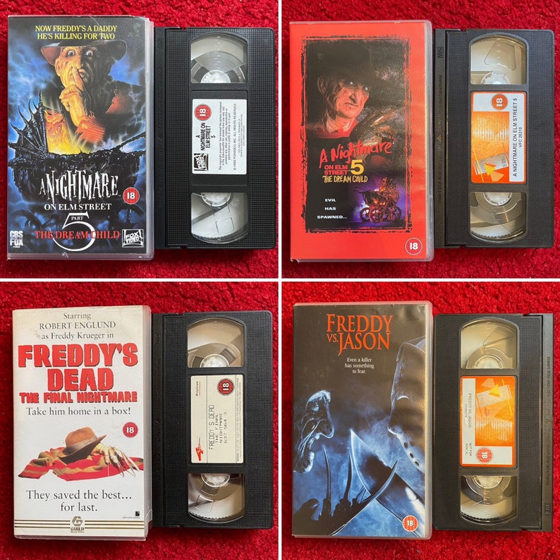 A Nightmare on Elm Street Horror Videos / Freddy Krueger / Elm Street