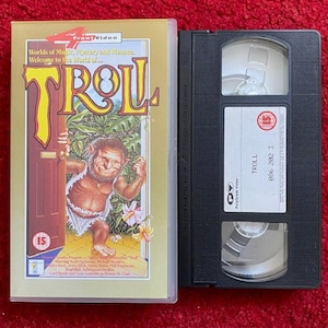 Troll VHS Video (1986) 862023 / Horror VHS Video Tape / Horror Video / Vintage VHS