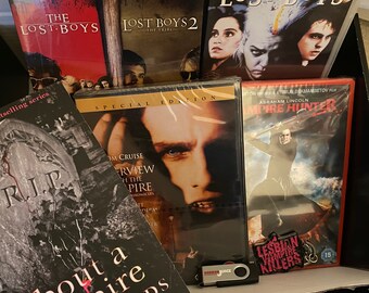 Lost Boys Vampire Pack / Gift Box / The Lost Boys VHS / Vampires / Horror Gift / Gift Idea / Movie Gift / Horror VHS / Free Delivery