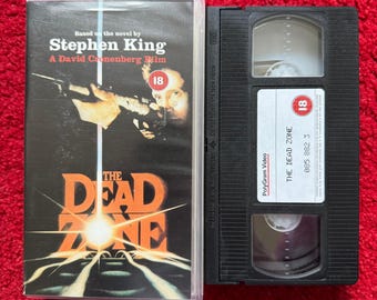 The Dead Zone VHS Video (1983) 0858823 / Horror Video Tape / Horror Video / Vintage VHS / Stephen King / David Cronenberg