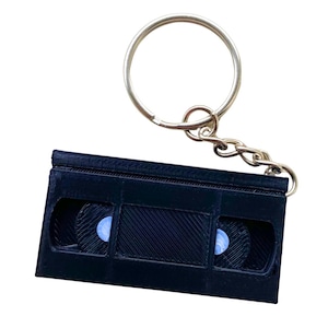 Mini porte-clés VHS horreur / Porte-clés VHS horreur / Cadeau horreur / Cadeau porte-clés / Porte-clés film / Cadeau film