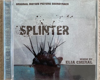 Splinter Horror Audio CD / Banda sonora original / Elia Cmiral / Disco de audio / Banda sonora de película / Banda sonora de terror / Entrega gratuita