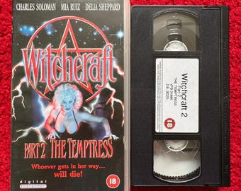 Witchcraft 2 VHS Video (1990) De9025 / Horror VHS Video Tape / Horror Video / Vintage VHS