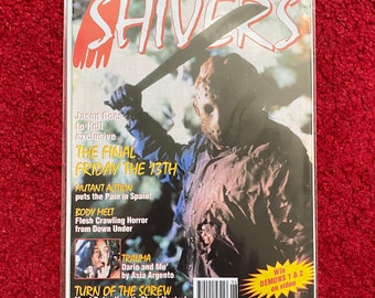 Shivers Horror Magazine / Issue 6 / June 1994 / Friday The 13th Jason Goes To Hell + Body Melt + Dario Argento Trauma / Horror Magazine