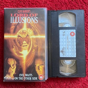 Lord Of Illusions VHS Video (1995) S055294 / Horror VHS Video Tape / Horror Video / Vintage VHS