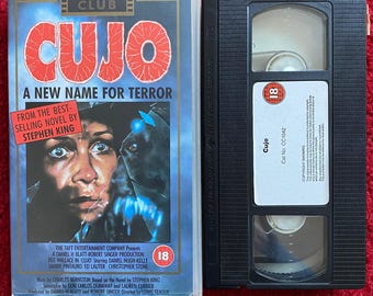 Cujo VHS Video (1983) Cc1042 / Horror VHS Video Tape / Horror Video / Vintage VHS / Stephen King