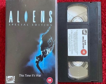 Aliens: Special Edition VHS Video (1986) 1802 / Horror Video Tape / Horror Video / Vintage VHS / James Cameron / Sigourney Weaver