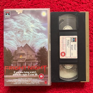 Vídeo VHS Noche de miedo (1985) Cvt20754 / Cinta de vídeo VHS de terror / Vídeo de terror / VHS antiguo / Vampiro