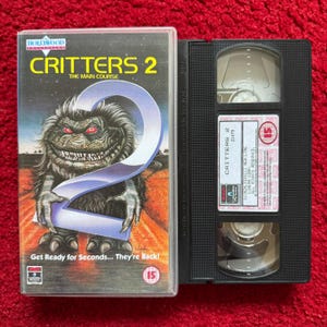 Critters 2: The Main Course (1988) Cvr21479 / Cinta de video de terror / Video de terror / VHS vintage