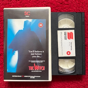 The Witch Big Box Ex Rental VHS Video (1982) Sc1036 / Horror VHS Video Tape / Horror Video / Vintage VHS