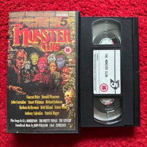 The Monster Club VHS Video (1981) Cfv02932 / Horror VHS Video Tape / Horror Video / Vintage VHS / Vincent-Price