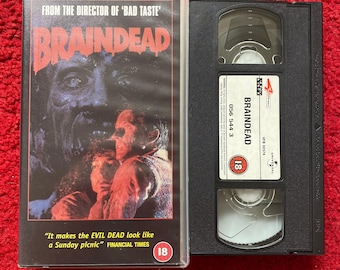 Braindead VHS Video (1992) 565443 / Horror VHS Video Tape / Horror Video / Vintage VHS / Peter Jackson