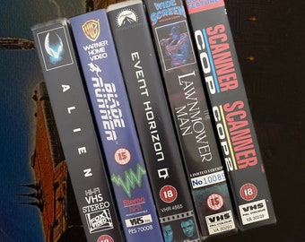 Sci-Fi Horror Videos / Alien / Blade Runner /  Event Horizon / Horror VHS Video Tape / Horror Video / Vintage VHS / Cult Horror / Video Tape