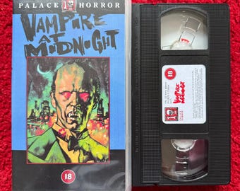 Vampire at Midnight VHS Video (1987) Ph8010X / Horror Video Tape / Horror Video / Vintage VHS / Palace Horror