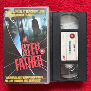 The Stepfather VHS Video (1987) 6399603 / Horror Video Tape / Horror Video / Vintage VHS / Slasher