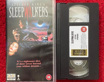 Sleepwalkers VHS Video (1992) Cc7345 / Horror VHS Video Tape / Horror Video / Vintage VHS / Stephen King