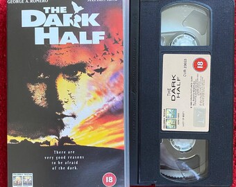 The Dark Half VHS Video (1993) Cvr23653 / Horror VHS Video Tape / Horror Video / Vintage VHS / Stephen King