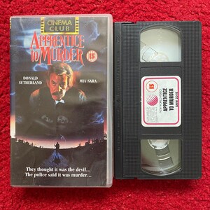 Apprentice To Murder VHS Video (1988) Cc7007 / Horror VHS Video Tape / Horror Video / Vintage VHS
