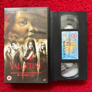 Valentine VHS Video (2001) S021187 / Horror Video Tape / Horror Video / Vintage VHS