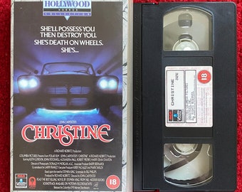 Christine VHS Video 1983 Cvt20292 / Horror VHS Video Tape / Horror Video / Vintage VHS / Stephen King