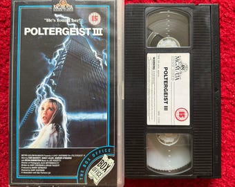 Poltergeist III VHS Video (1988) Smv11250 / Horror VHS Video Tape / Horror Video / Vintage Vhs / Poltergeist 3