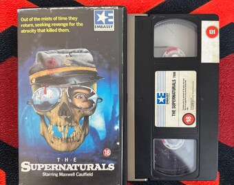 The Supernaturals VHS Video (1986) Ev7606 / Horror VHS Video Tape / Horror Video / Vintage VHS / Pre Cert