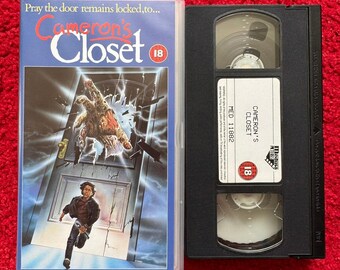 Camerons Closet VHS Video (1988) Med11882 / Horror VHS Video Tape / Horror Video / Vintage VHS