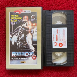 RoboCop Vhs Video (1987) 838283 / Horror VHS Video Tape / Horror Video / Vintage VHS / Sci-Fi