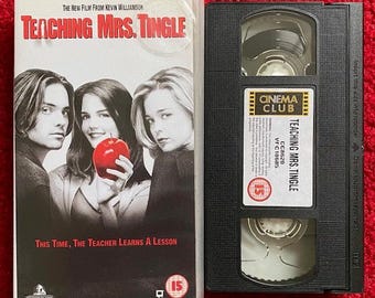 Teaching Mrs Tingle VHS Video (1999) Cc8620 / Horror VHS Video Tape / Horror Video / Vintage VHS