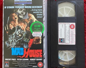 Madhouse VHS Video (1974) Cvt20785 / Horror VHS Video Tape / Horror Video / Vintage VHS