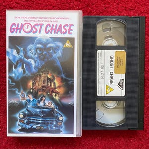 Ghost Chase VHS Video (1987) Med11702 / Horror VHS Video Tape / Horror Video / Vintage VHS