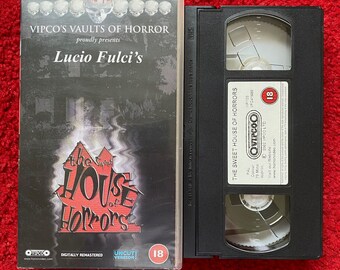 The Sweet House Of Horrors VHS Video (1989) Vip105 / Horror VHS Video Tape / Horror Video / Vintage VHS / Lucio Fulci