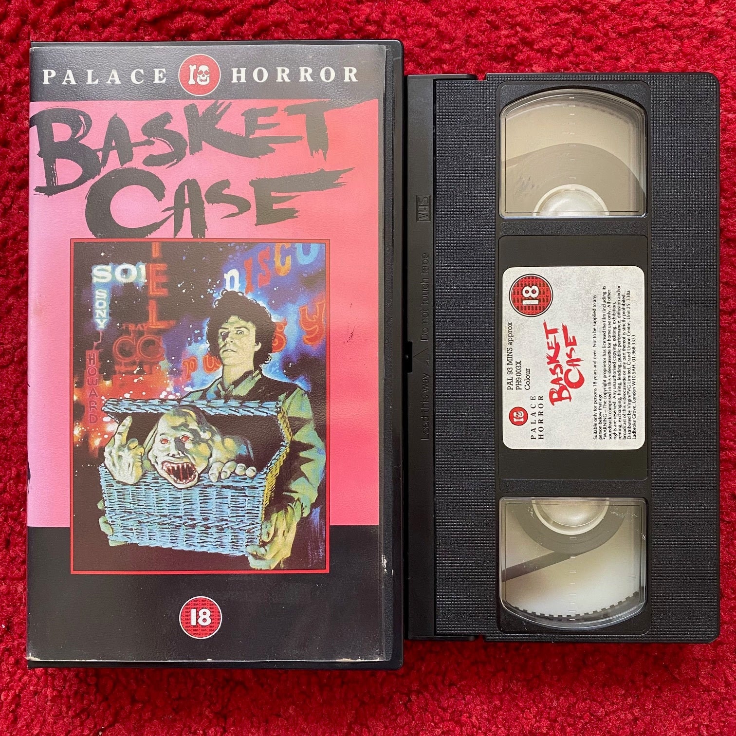Basket Case VHS Video 1982 Ph9003x / Horror VHS Video Tape / Etsy