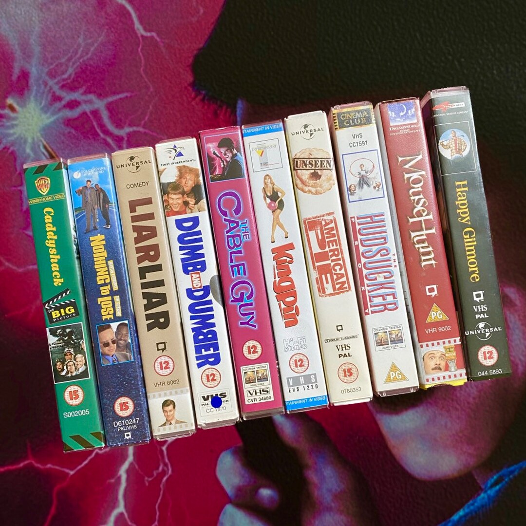 Comedy VHS Videos / Caddyshack / Jim Carrey / Dumb & Dumber / American