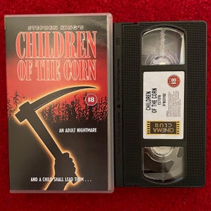 Children Of The Corn VHS Video (1984) Cc7079 / Stephen King / Horror VHS Video Tape / Horror Video / Vintage VHS