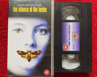 The Silence Of The Lambs VHS Video (1991) 15907s / Horror VHS Video Tape / Horror Video / Vintage VHS / Jodie Foster / Anthony Hopkins