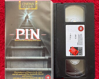 Pin VHS Video (1988) Cc1167 / Horror VHS Video Tape / Horror Video / Vintage VHS