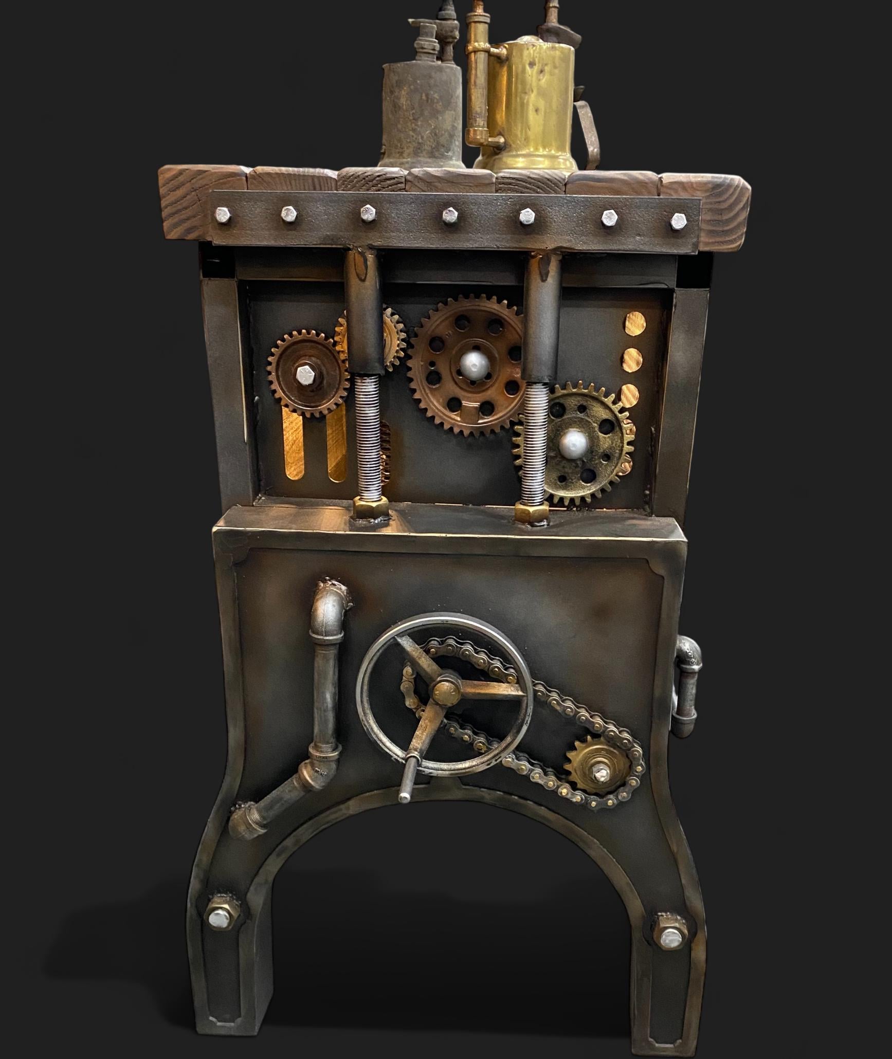 Steampunk Command Console Update: SOLD! Steampunk Console