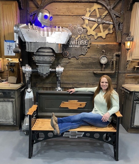 Custom 1954 Tailgate Bench – Personalized Just for You! Industrial
