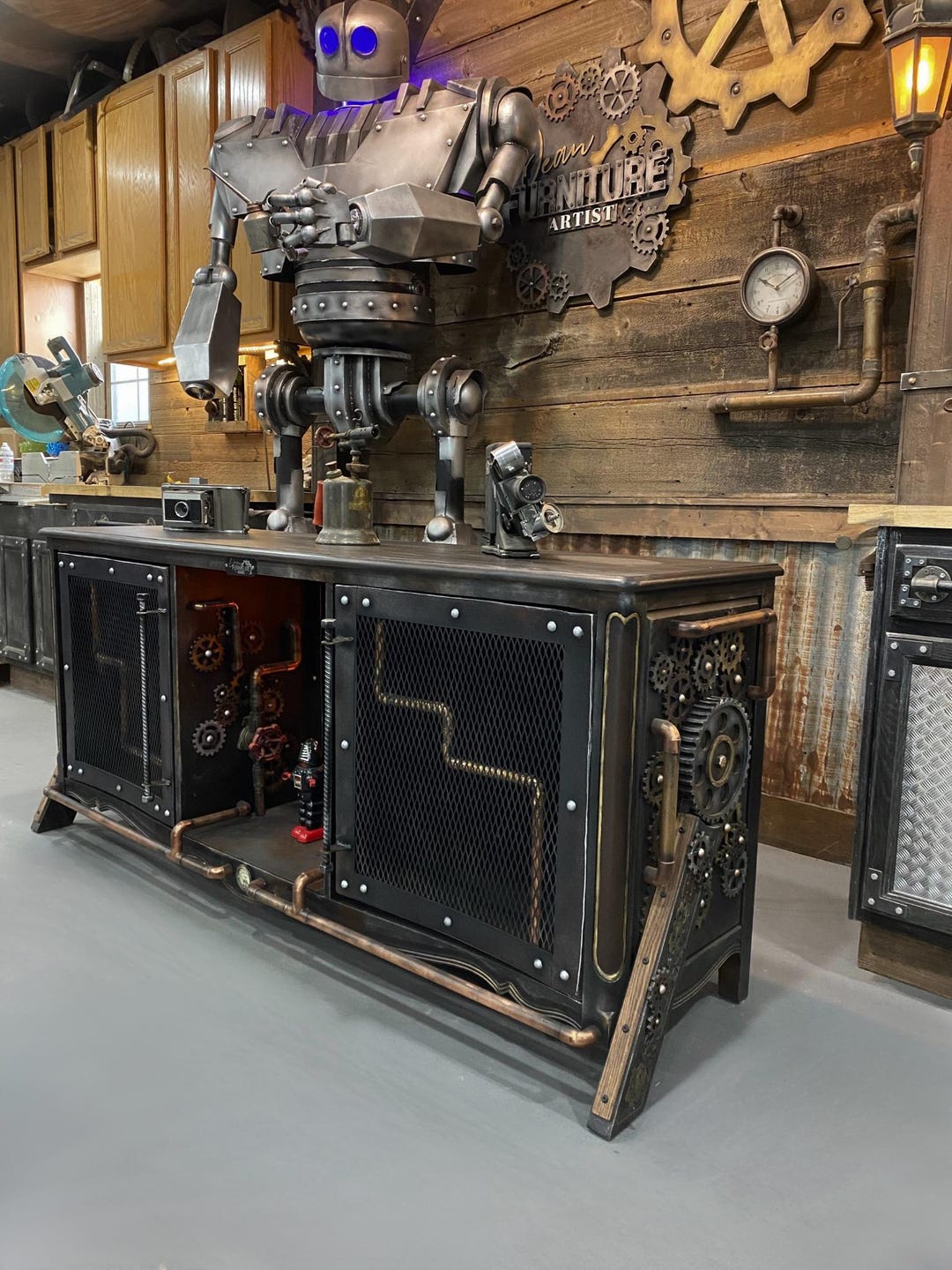 Steampunk Command Console Update: SOLD!! Victorian Steampunk Console – A One-of-a-kind ...