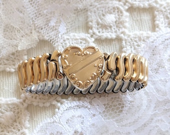 Vintage Expansion Sweetheart Bracelet