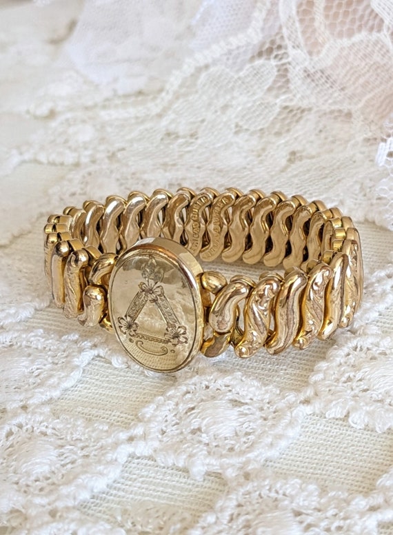 Vintage Expansion Sweetheart Bracelet - image 4