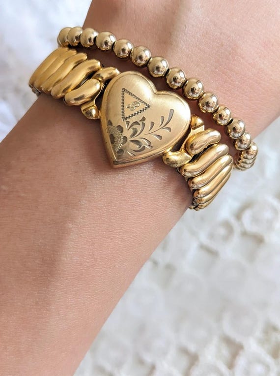 Vintage Sweetheart Expansion Bracelet - Etsy