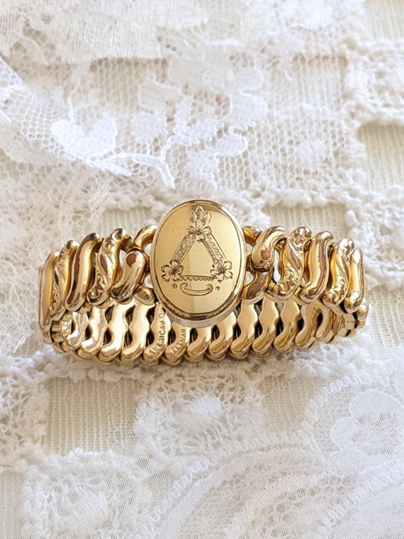 Vintage Expansion Sweetheart Bracelet - image 1