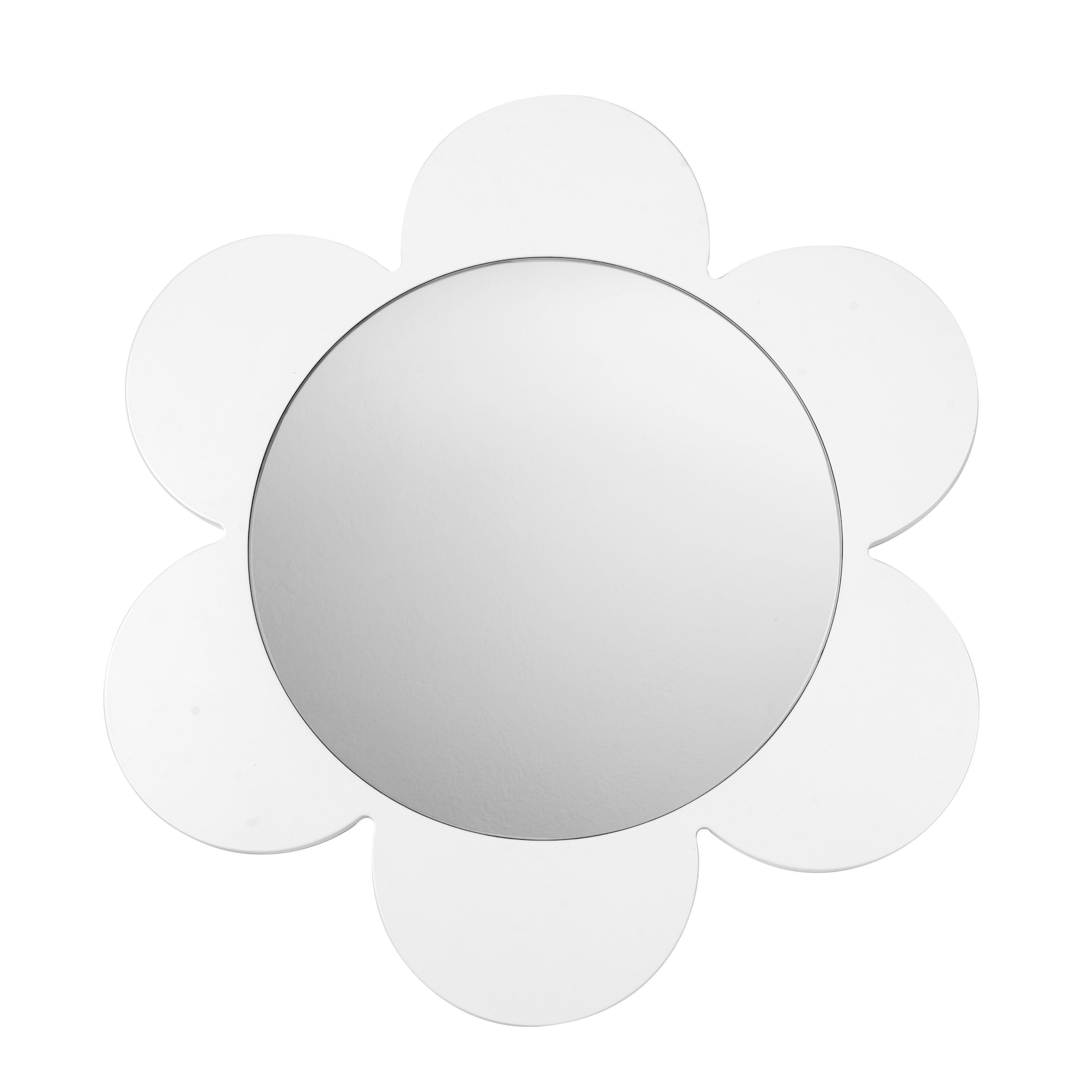 FLOWER WALL MIRROR Wood Frame Mirror Hanging Wall Mirror Etsy